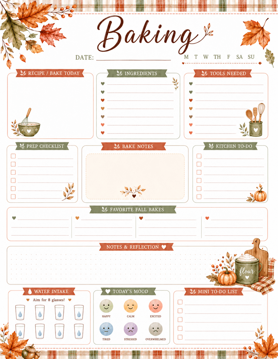 Baking Tracker