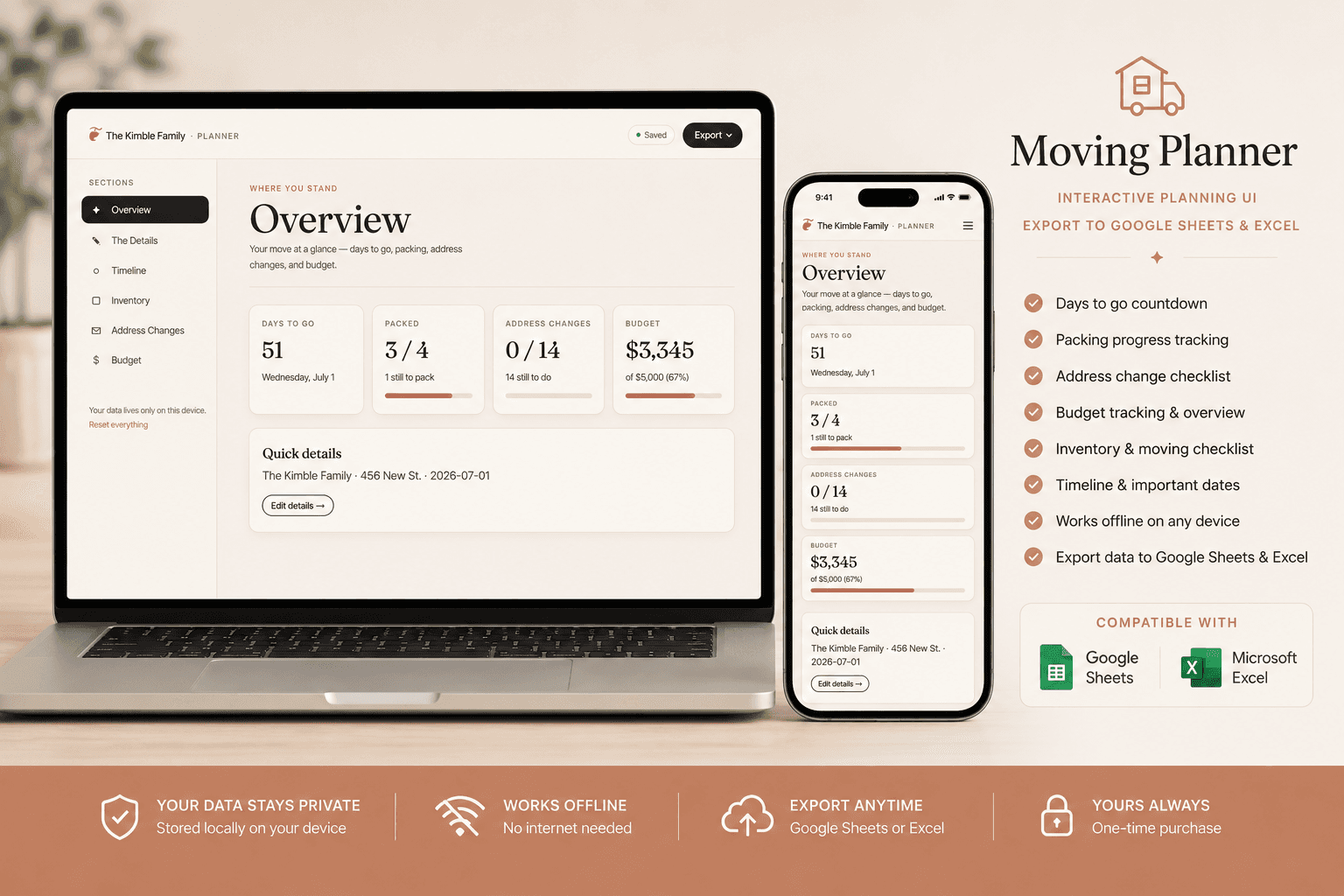 Moving Planner