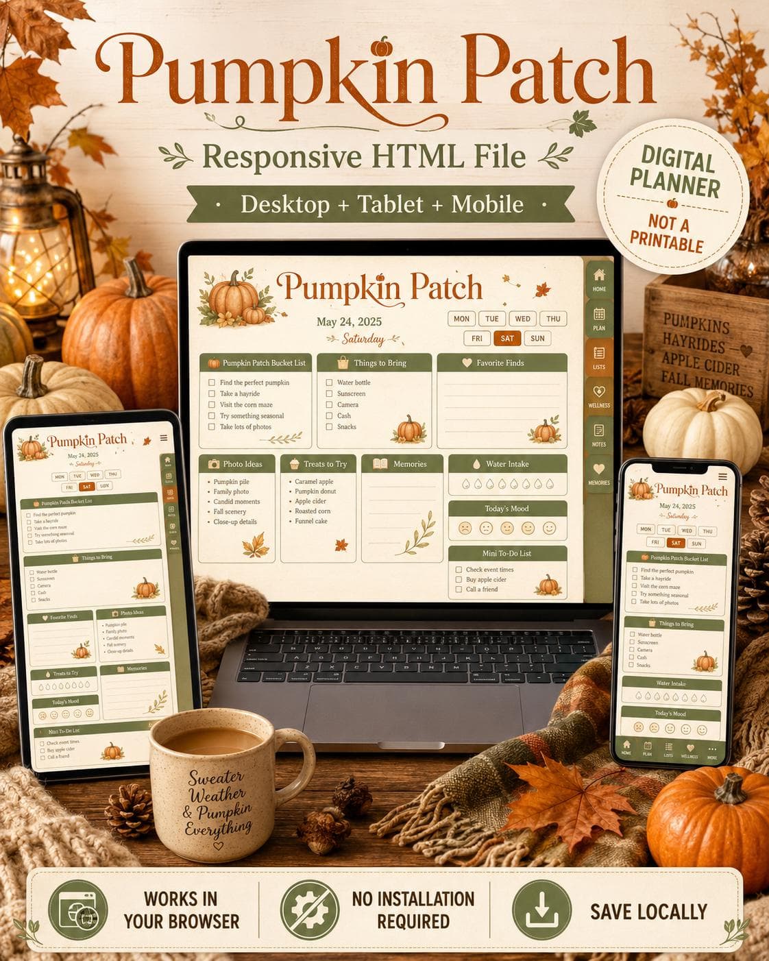 Pumpkin Patch Planner — preview 1